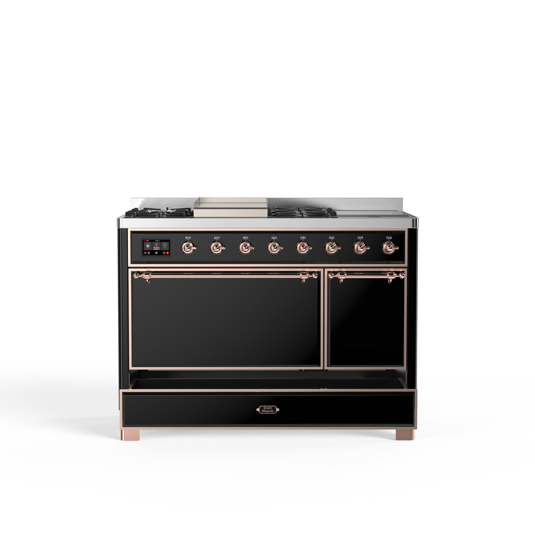 Komfur - Majestic - 120 cm - Gaskomfur/Induktion, 2 ovne