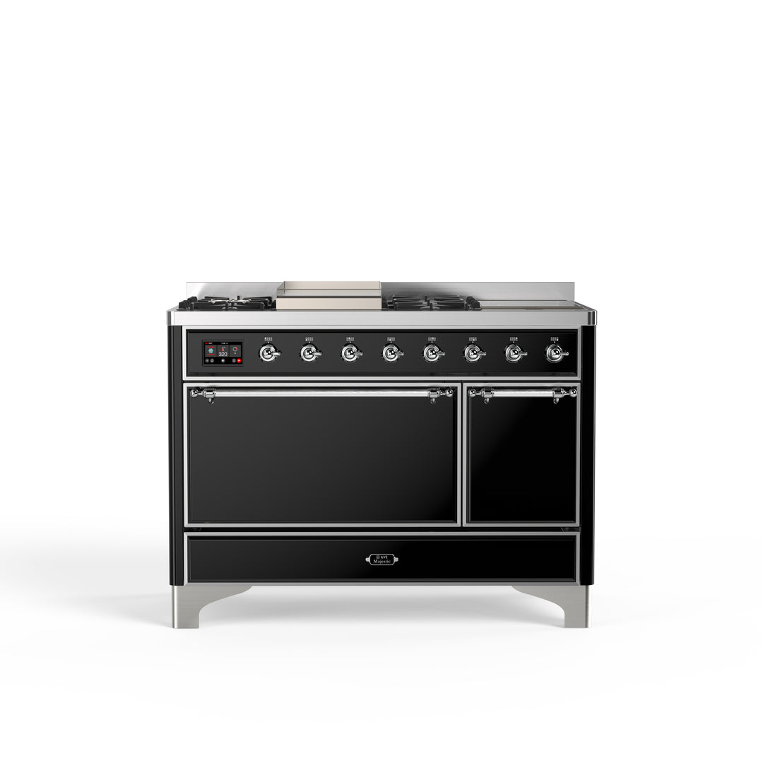 Komfur - Majestic - 120 cm - Gaskomfur/Induktion, 2 ovne