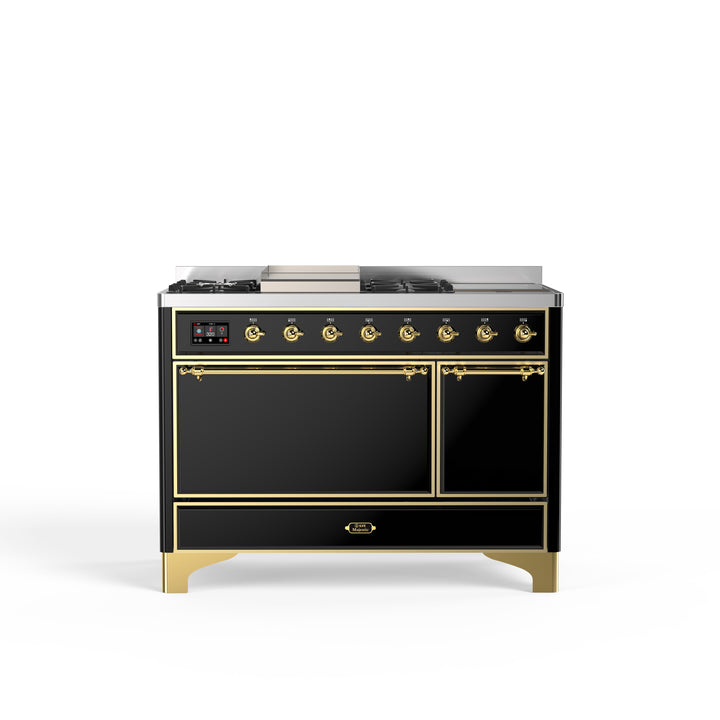 Komfur - Majestic - 120 cm - Gaskomfur/Induktion, 2 ovne