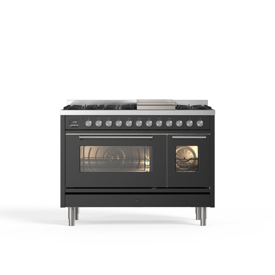 Stove - Professional Plus - 120 cm - Gas stove/Induction, 2 ovens