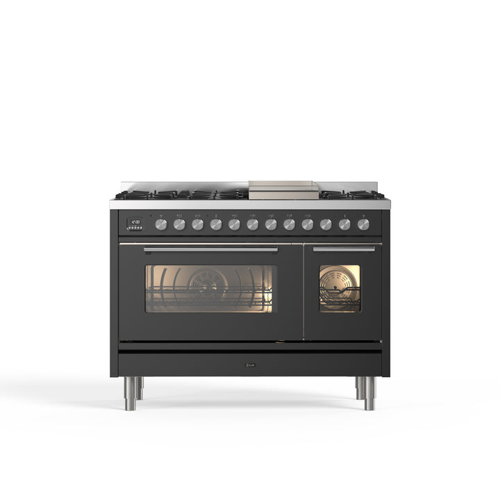 Stove - Professional Plus - 120 cm - Gas stove/Induction, 2 ovens