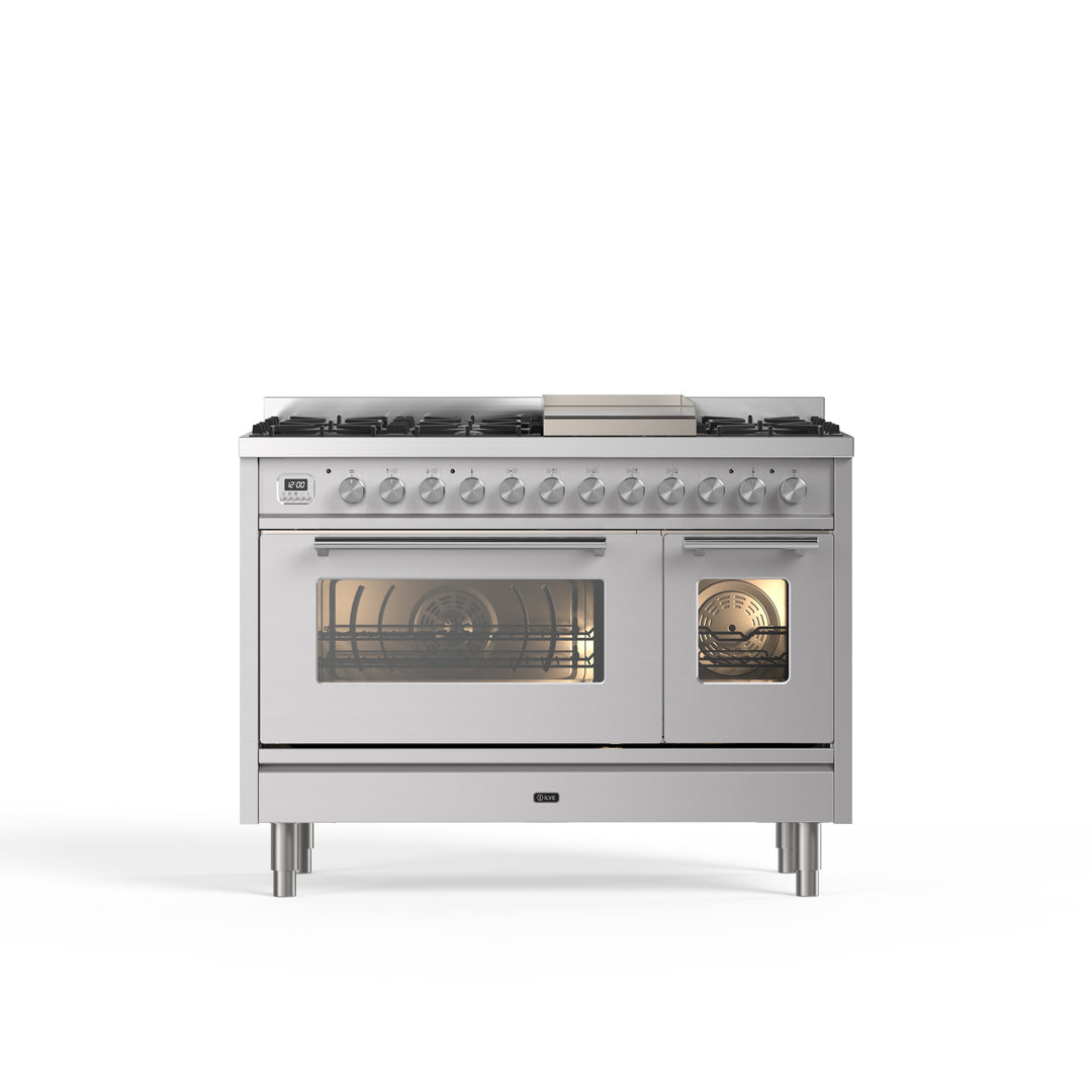 Stove - Professional Plus - 120 cm - Gas stove/Induction, 2 ovens