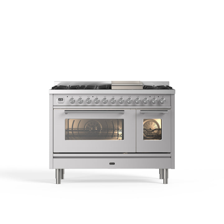 Stove - Professional Plus - 120 cm - Gas stove/Induction, 2 ovens