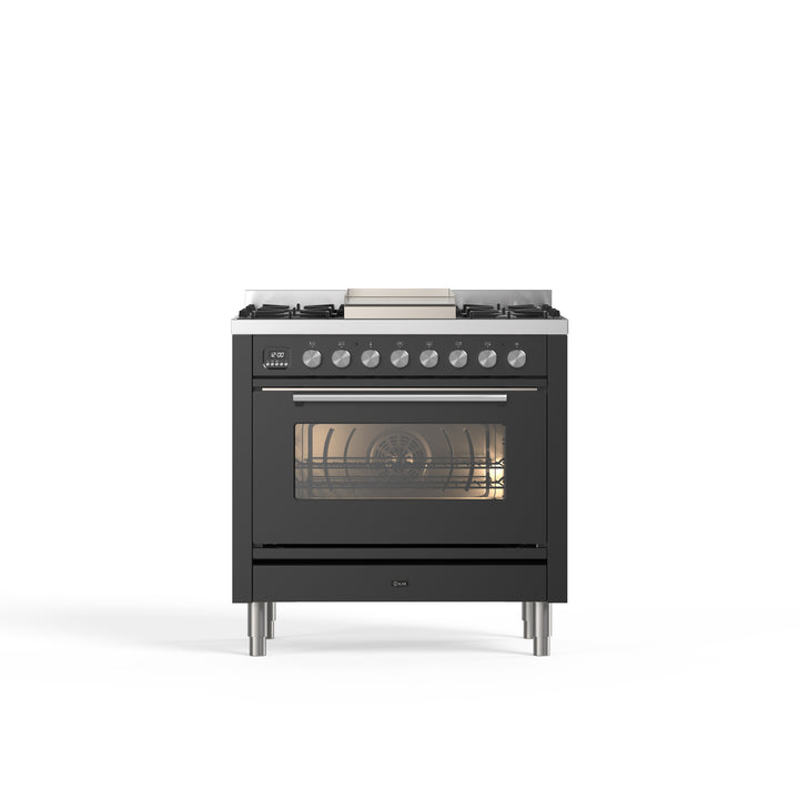 Komfur - Professional Plus - 90 cm - Gaskomfur/Induktion