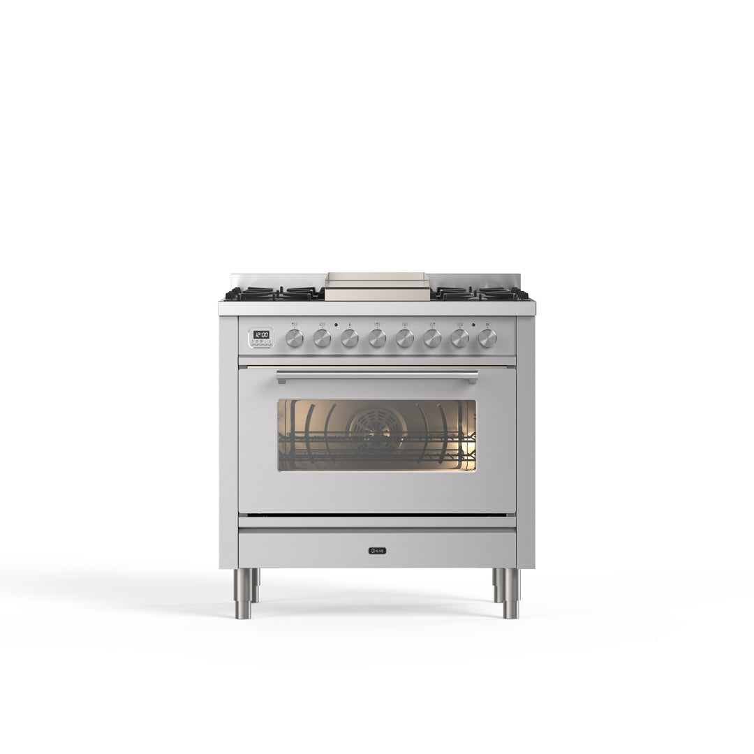 Komfur - Professional Plus - 90 cm - Gaskomfur/Induktion