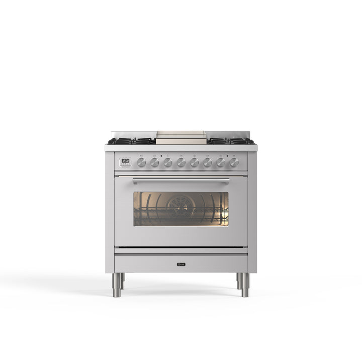 Komfur - Professional Plus - 90 cm - Gaskomfur/Induktion